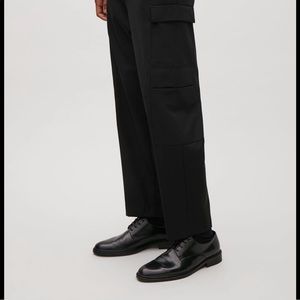 COS dark green cargo pants